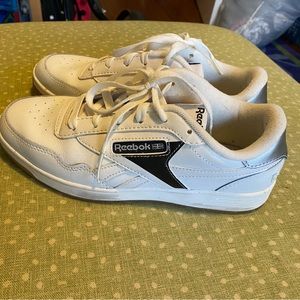 Reebok classic. Womens 8. Black and silver accents. Worn 3/4 times.